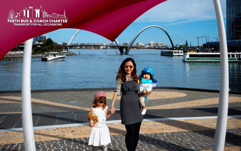 thumbnail family posing at Elizabeth Quay, Perth holiday trip, September 2024, Australia