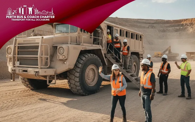 Mine Site Visits and Industrial Bus Hire in Western Australia
